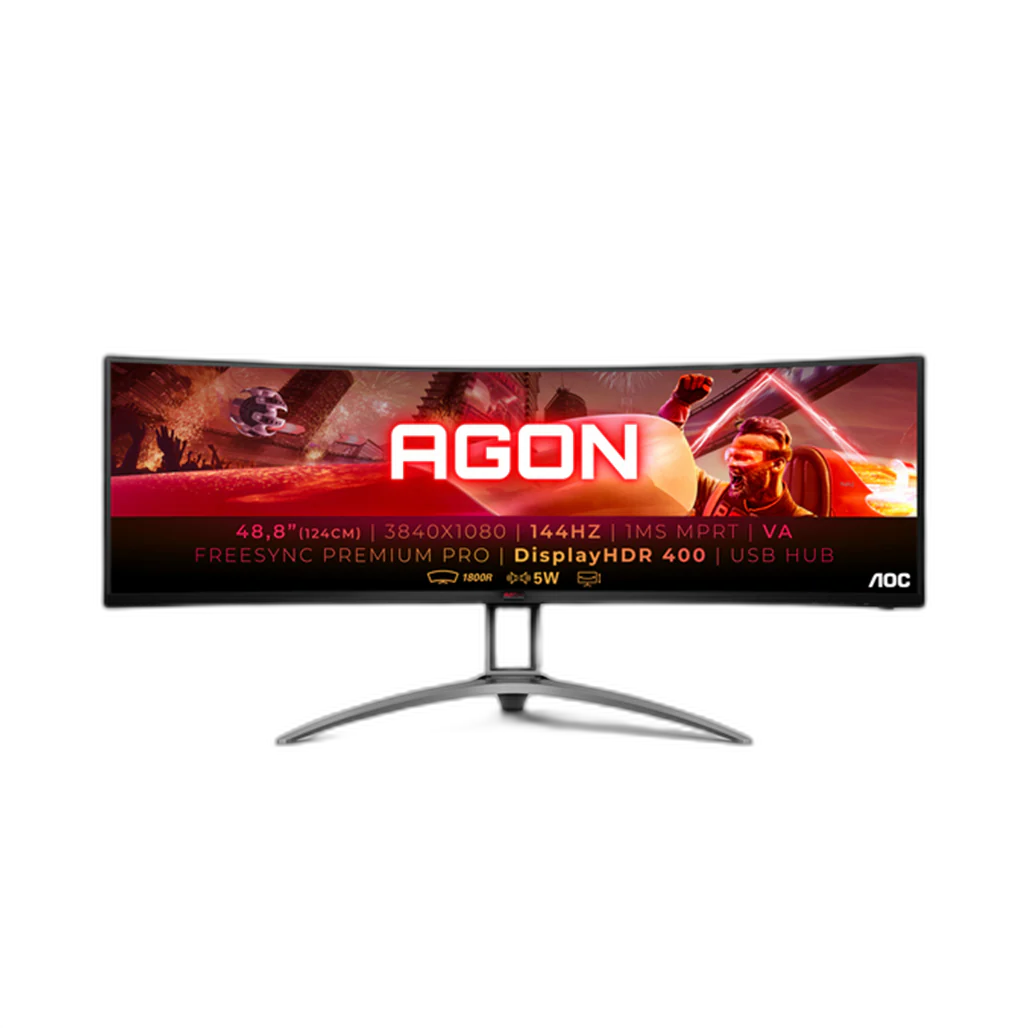 AOC Agon AG493QCX 49" Dual FHD Curved Gaming Monitor