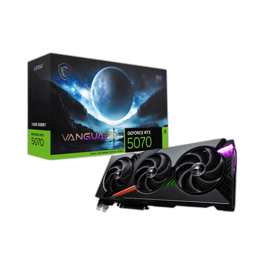 MSI GeForce RTX 5070 12G VANGUARD SOC
