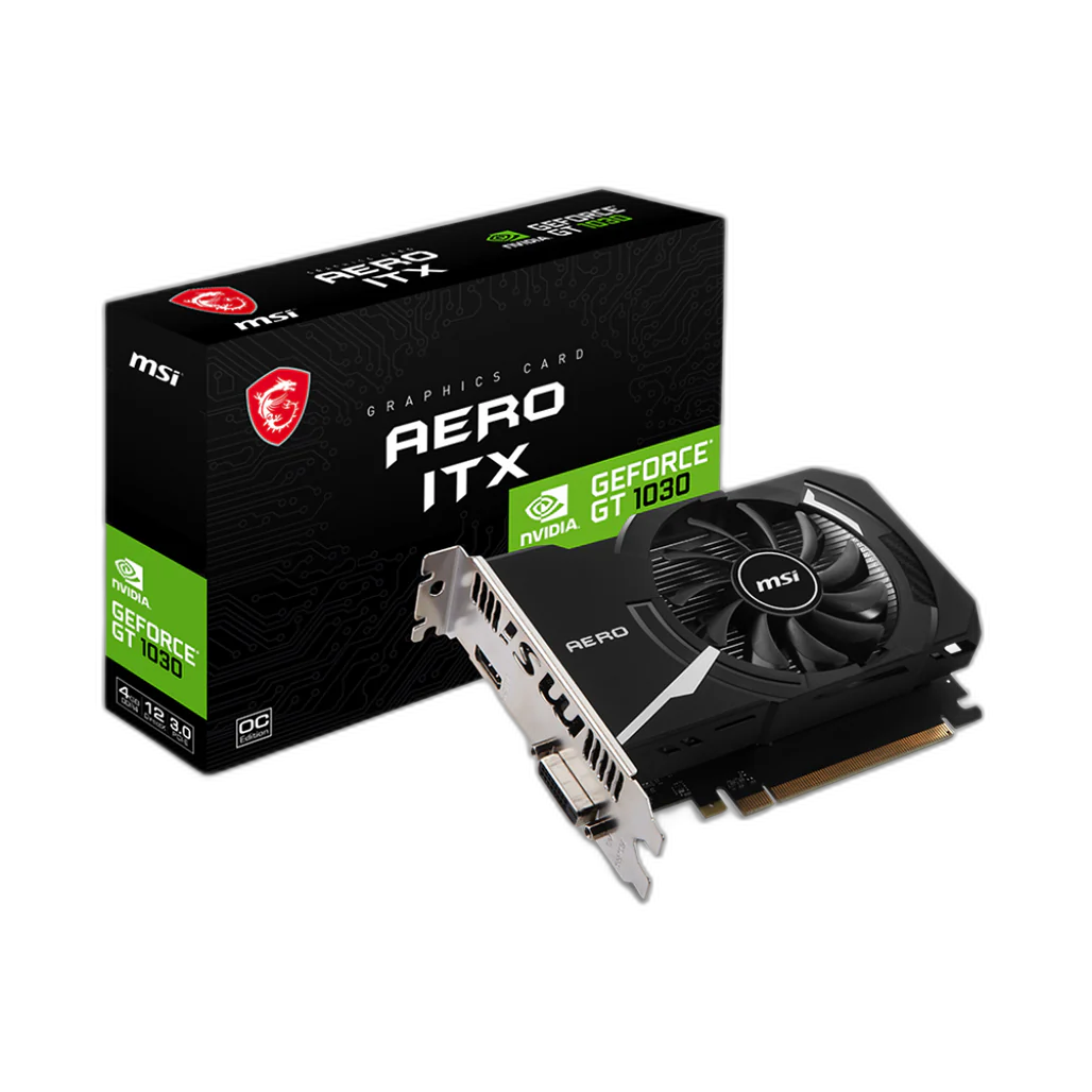 MSI GeForce® GT 1030 AERO ITX 4GD4 OC
