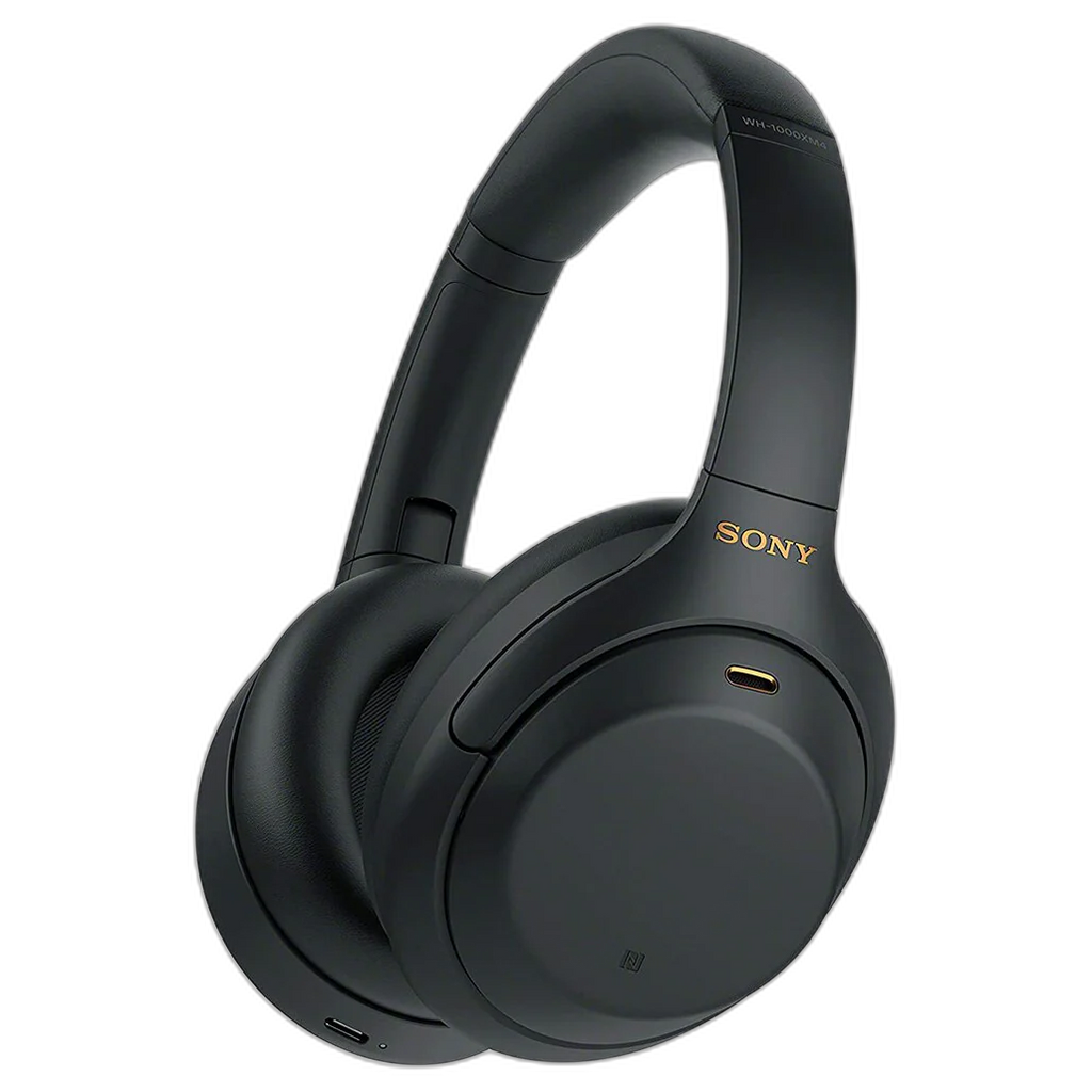 ony Wireless Noise-Canceling Over-Ear Headphones, Silver