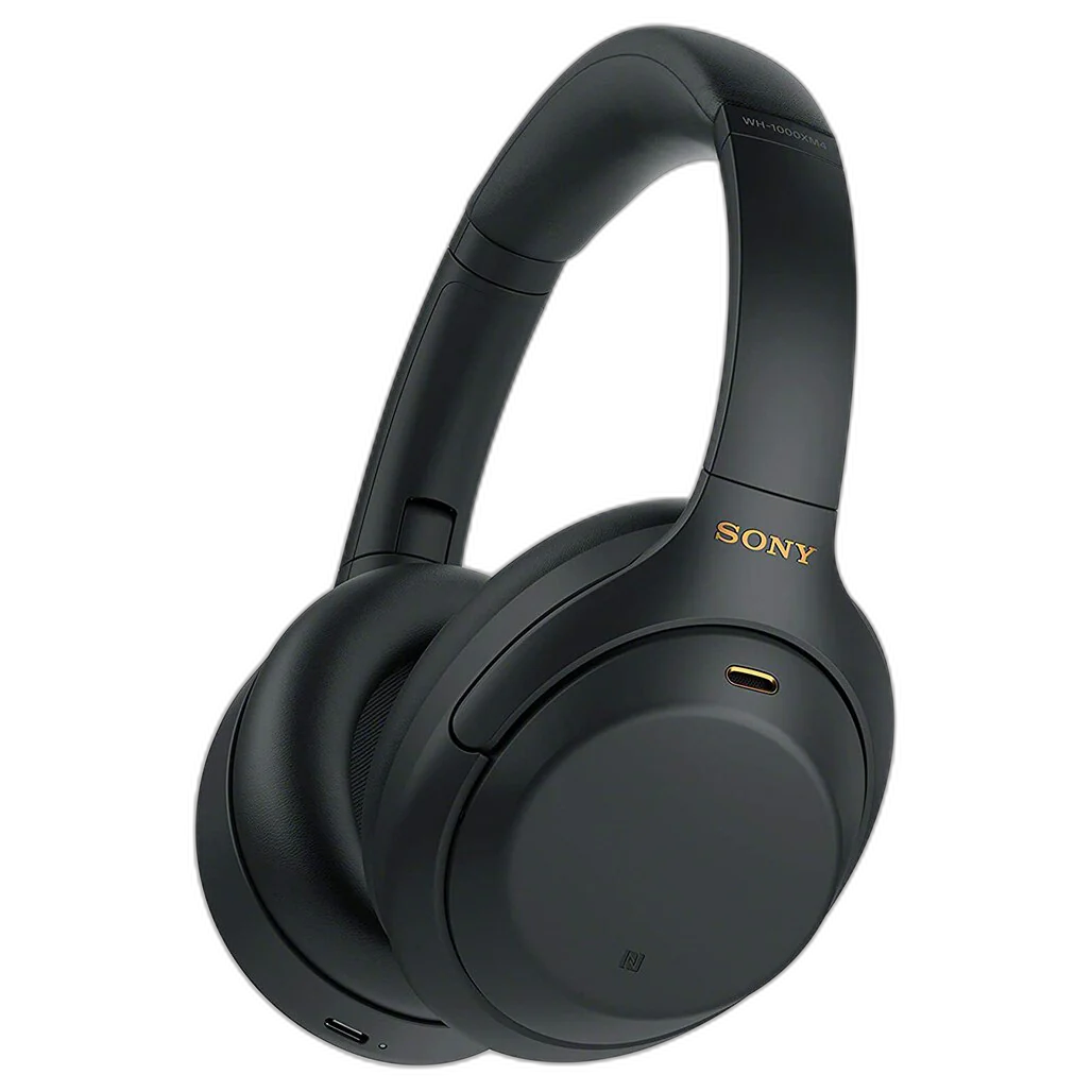 ony Wireless Noise-Canceling Over-Ear Headphones, Silver