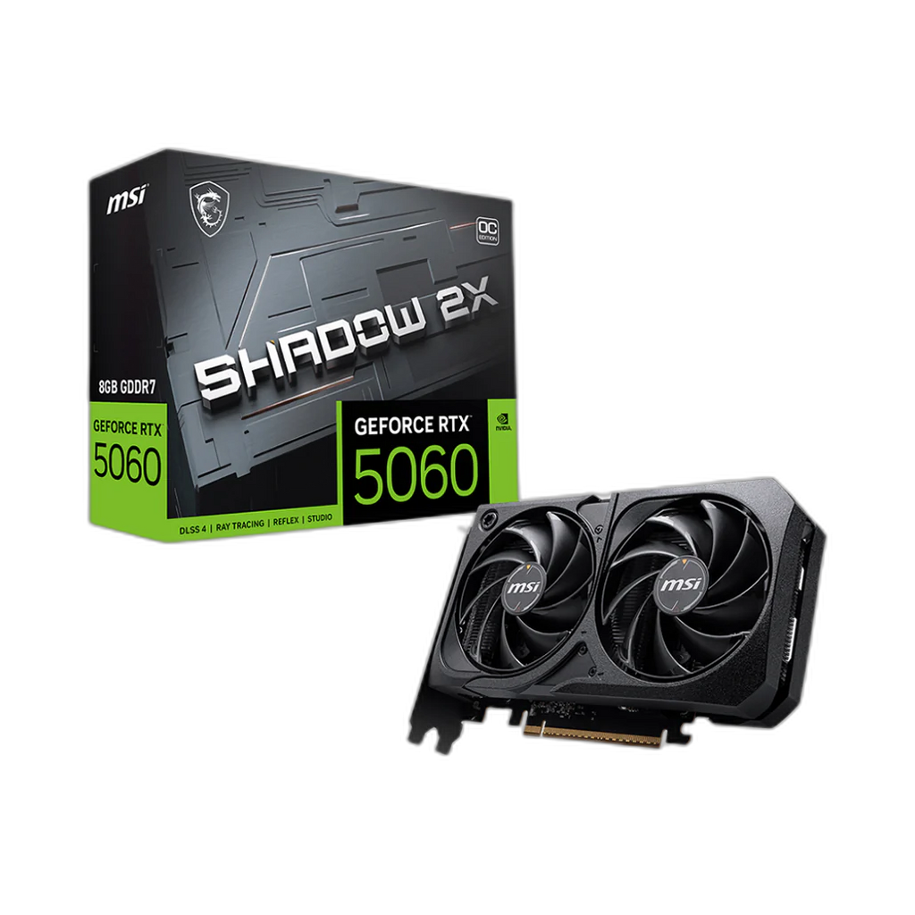 MSI GeForce RTX 5060 8G SHADOW 2X OC