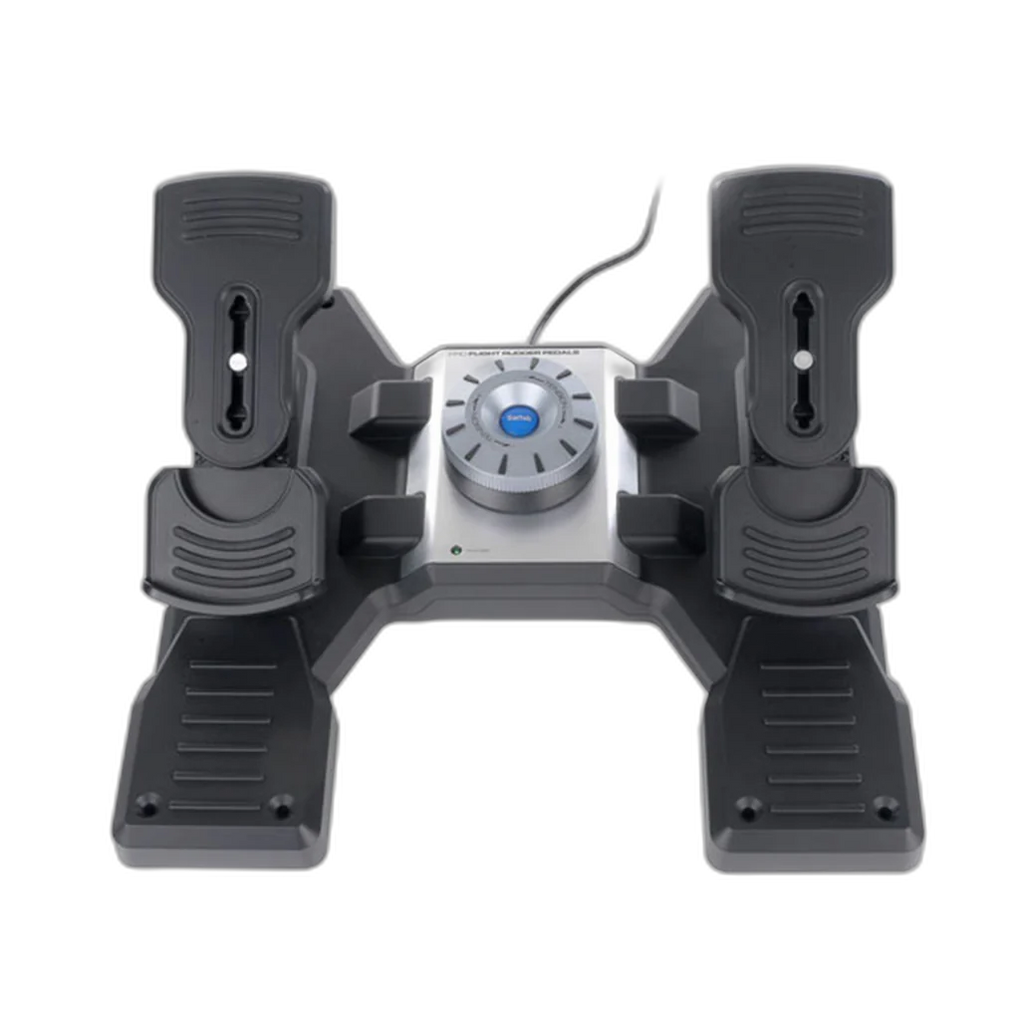 aitek Rudder Pedals - Flight Pedals with Toe Brakes