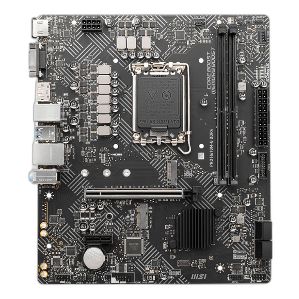 MSI PRO H610M-G DDR4 Motherboard