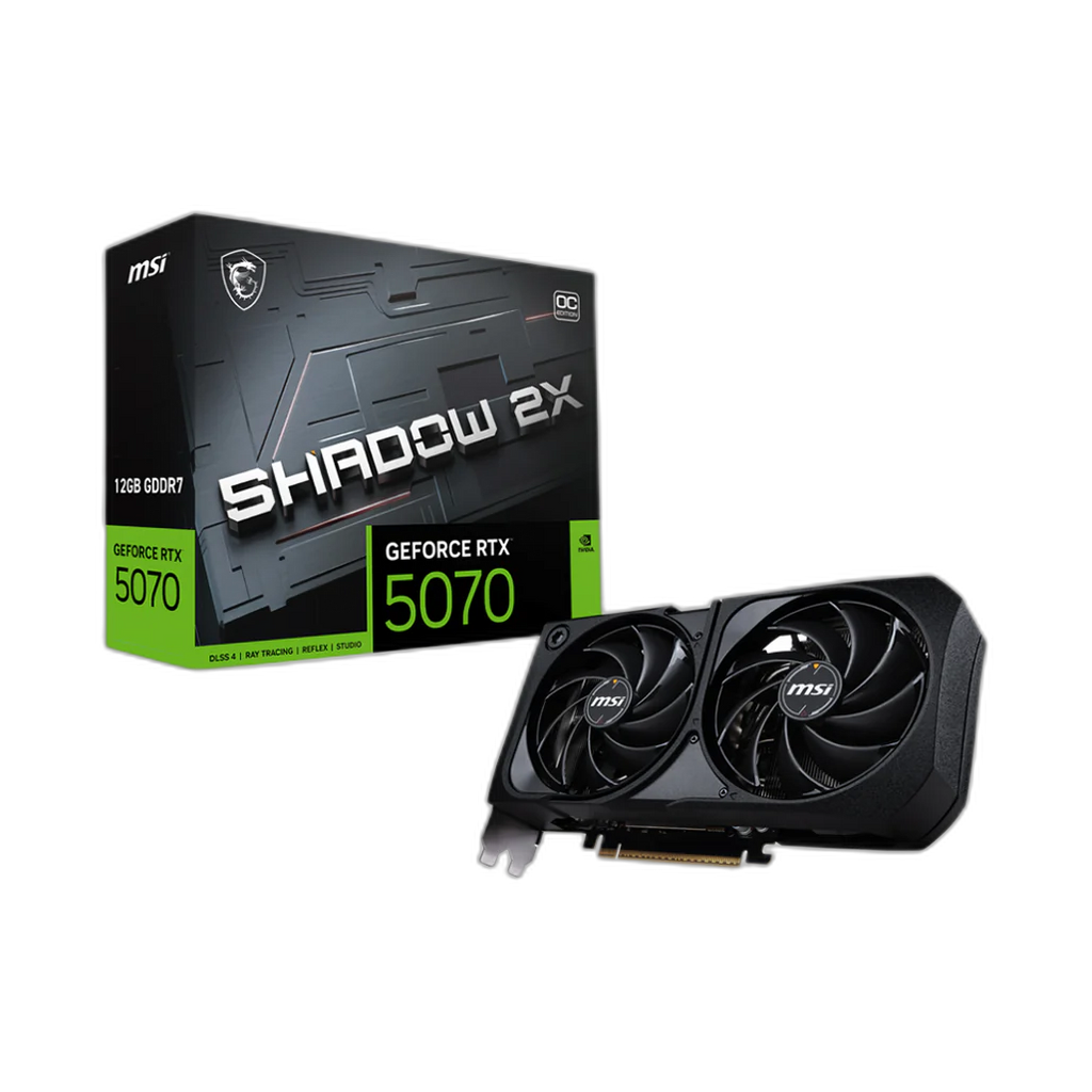 MSI GeForce RTX 5070 12G SHADOW 2X OC
