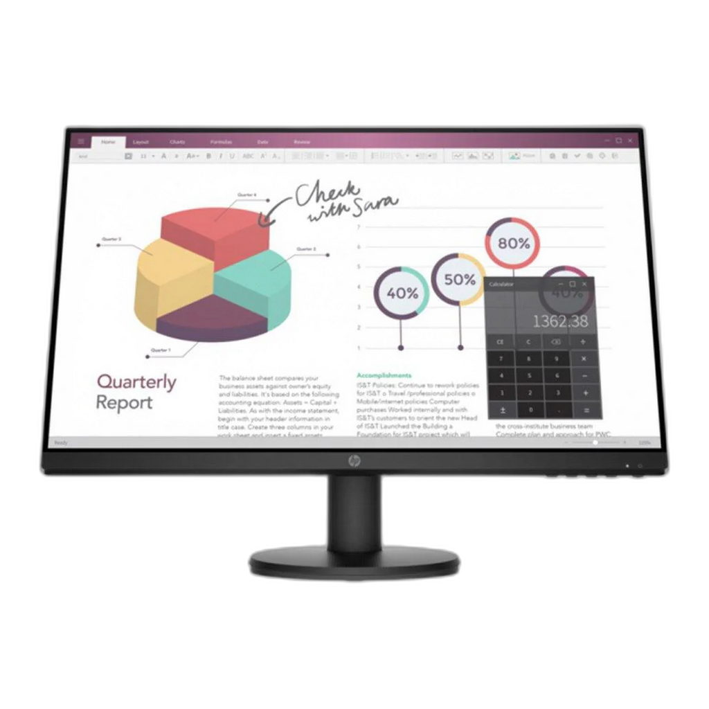 HP P24v G4 23.8-Inch FHD IPS Monitor