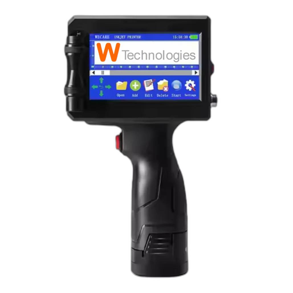 W Tech Handheld Inkjet Printer 12.7/25.4mm