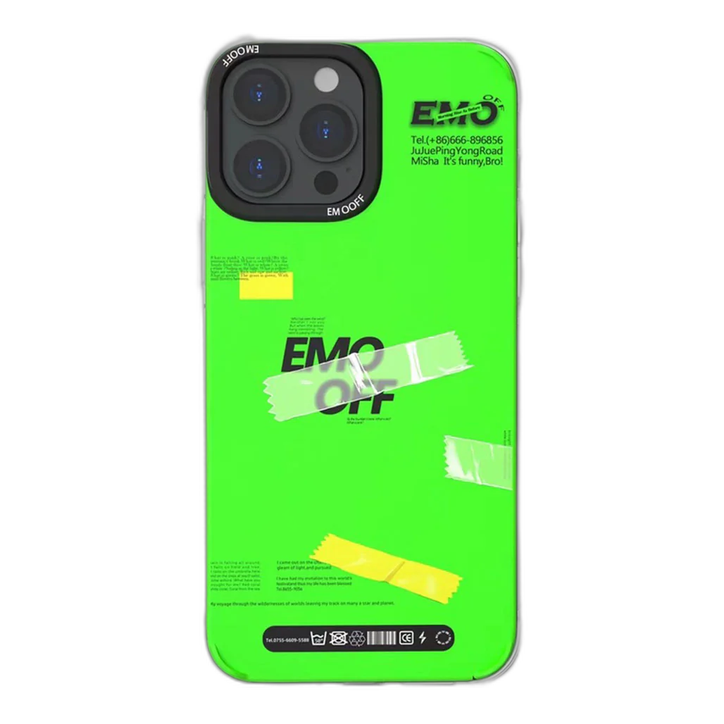 Emo Off Shockproof Case
