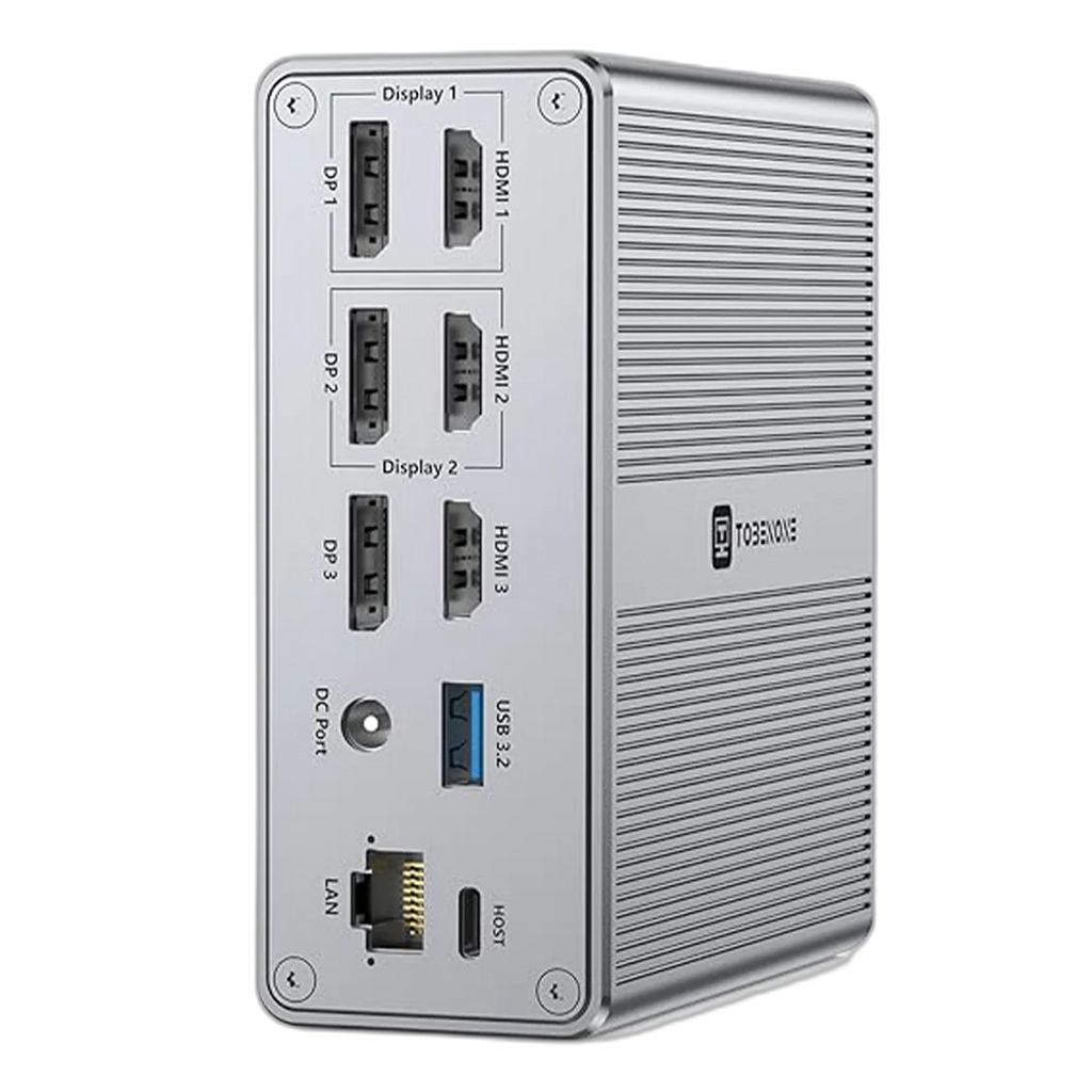 TobenONE DisplayLink Docking Station Triple Monitor
