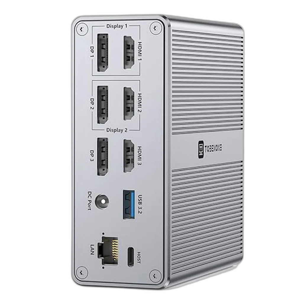 TobenONE DisplayLink Docking Station Triple Monitor