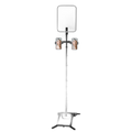 Portable Broadcast Light YY-33 – 14" LED Selfie & Video Lighting Kit with Adjustable Tripod, Phone Holder, and 4000mAh Battery