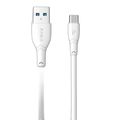 Pawa 4A Data & Quick Charging Micro USB Cable (2M / 4FT, White) — Fast Charge & High-Speed Data Transfer