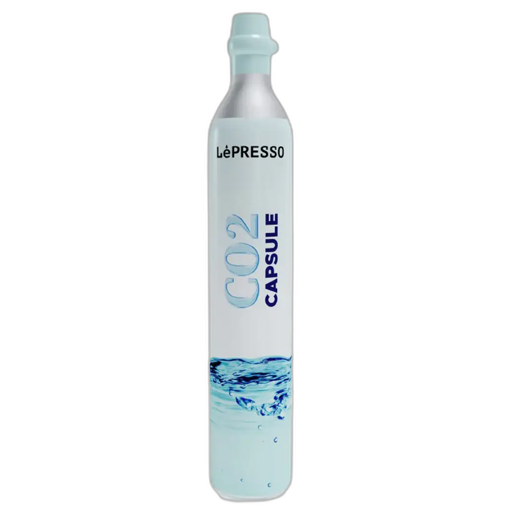 LePresso CO₂ Capsule LPC2CPSL – 0.6 L Sparkling Water Refills
