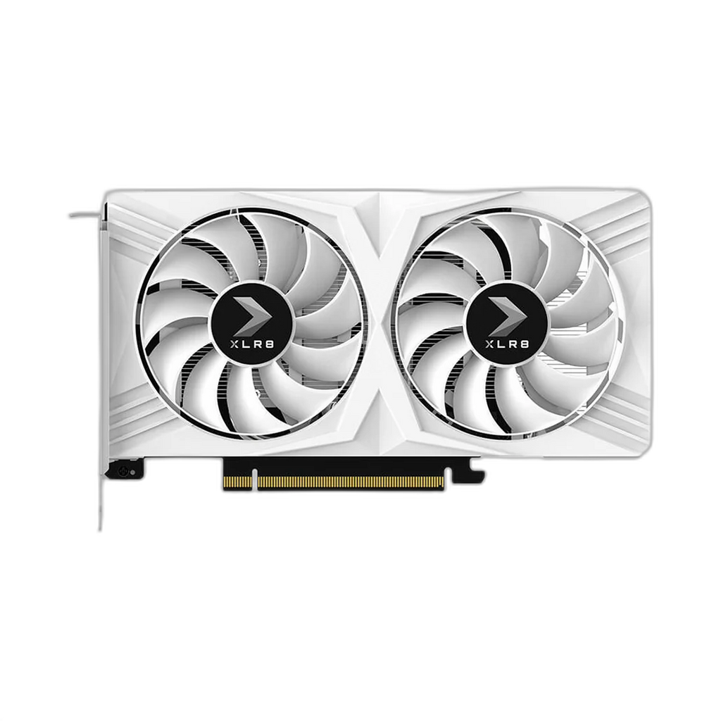 PNY GeForce RTX 4060 8GB OC XLR8 VERTO DF White Edition.