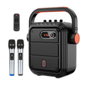 JYX JYX-66BT - Karaoke Machine with 2 Wireless Microphone