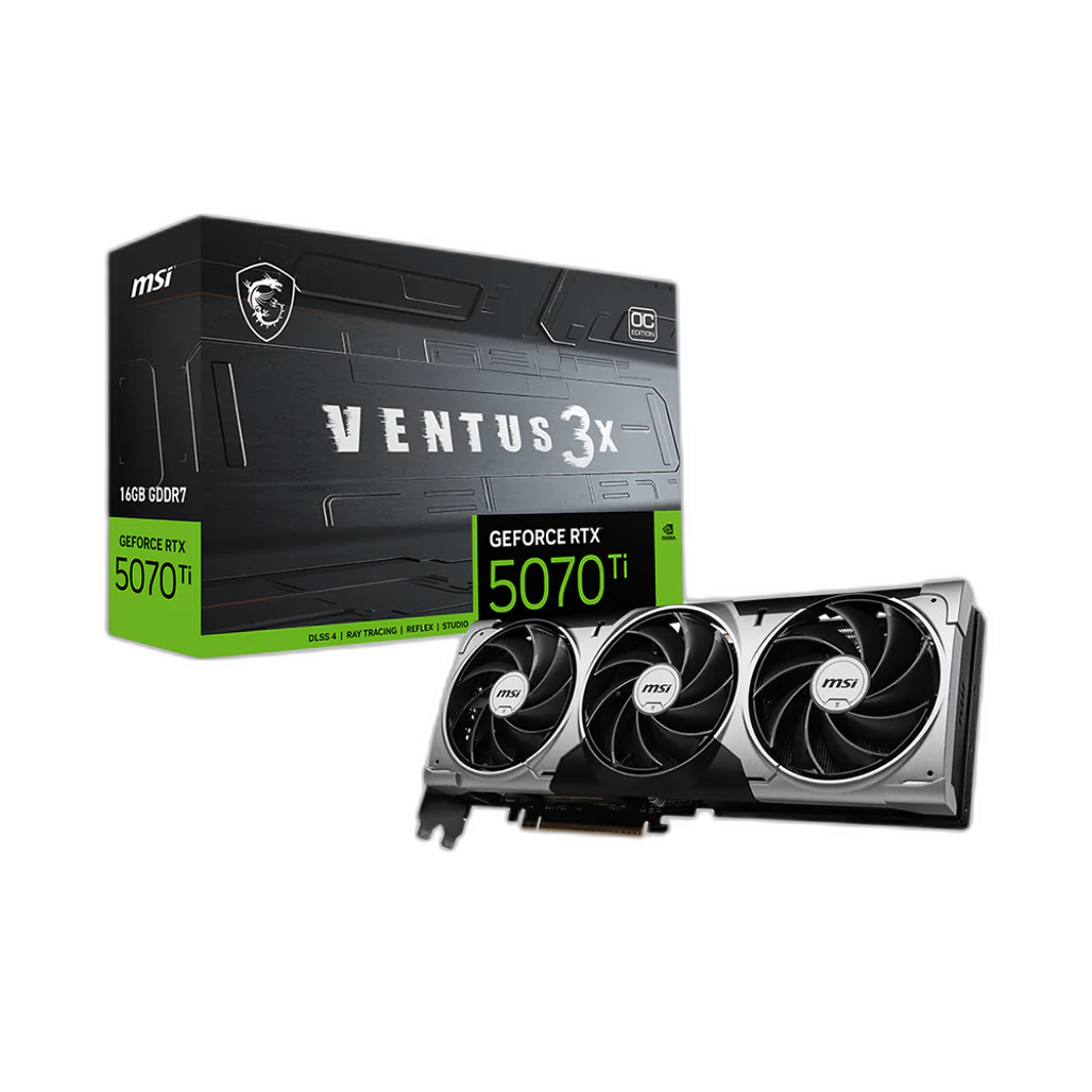 MSI GeForce RTX 5070 Ti 16GB VENTUS 3X OC