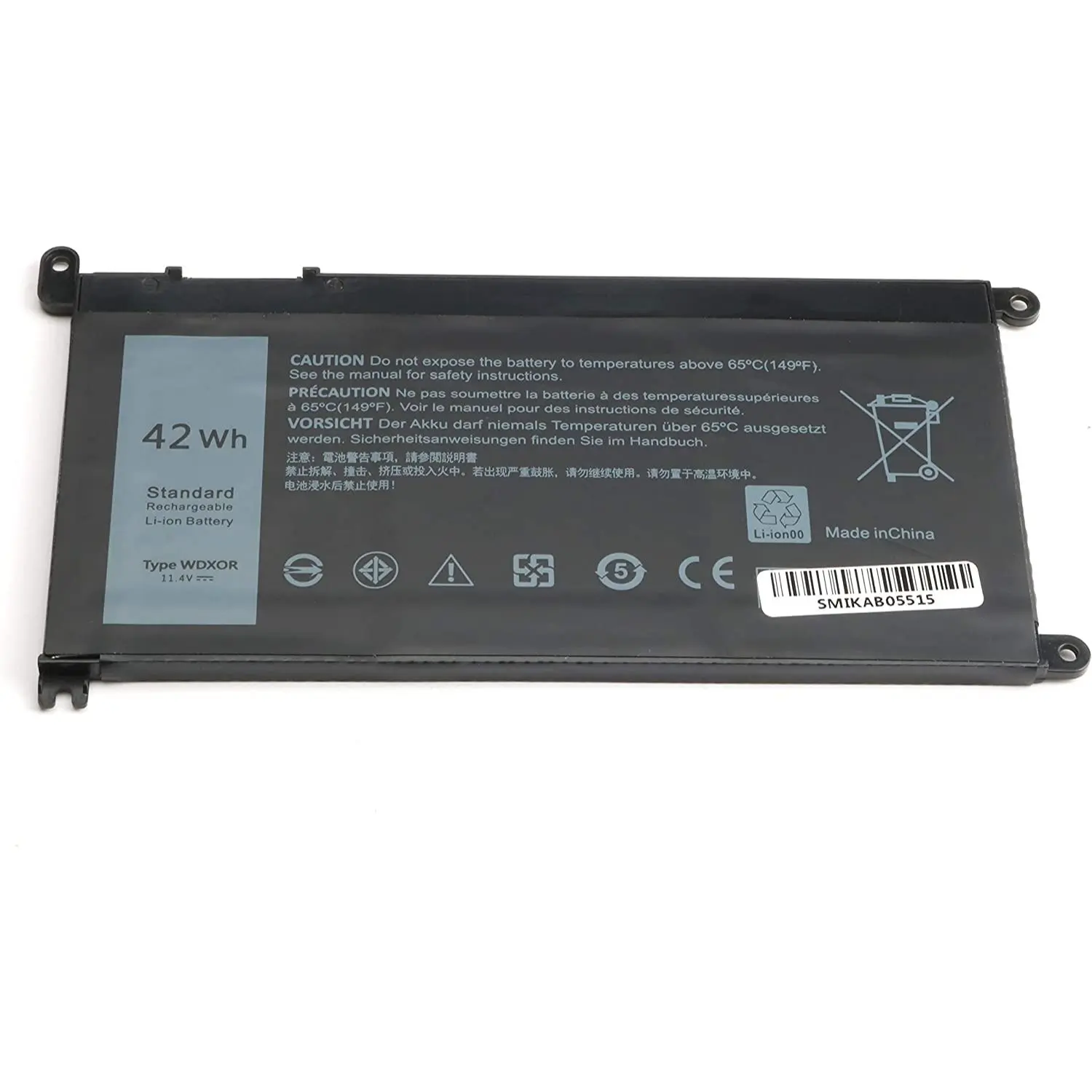 Original Cell Battery WDX0R for Dell Inspiron series