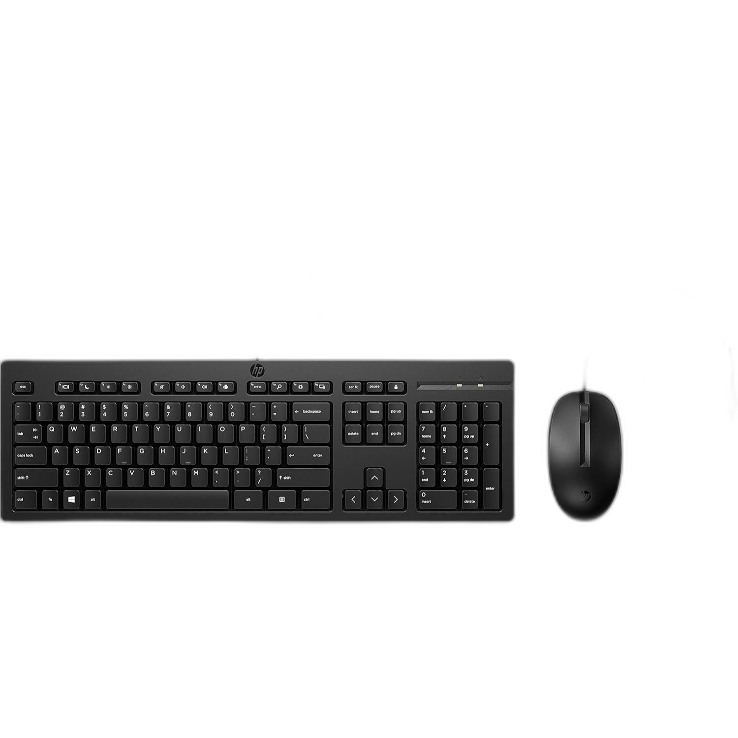HP 225 Wired Keyboard and Mouse Set, M52730-001