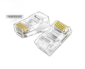 Premium AMP RJ45 Open CAT6E ML-433468 Crystal Head – 100pcs Cat6 8P8C Modular Plugs for UTP Cable | PCMac Lebanon