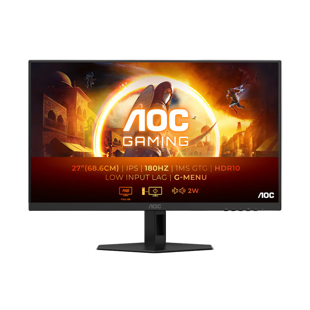 AOC 27G4XE 27" 180Hz 0.5ms FHD Gaming Monitor