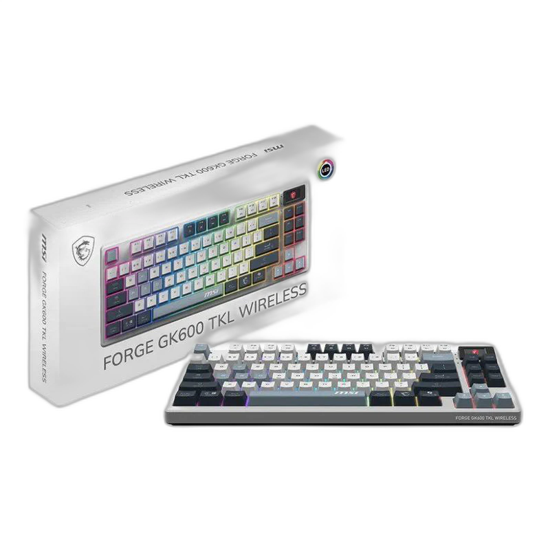 MSI Forge GK600 Wireless Gaming Keyboard TKL S11-43USP01-HH9