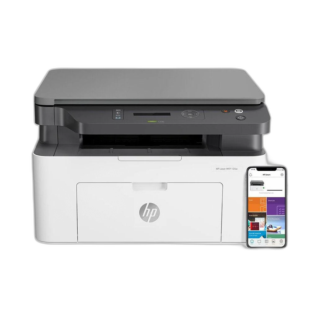 HP LaserJet MFP 135w Wireless All-in-One Printer