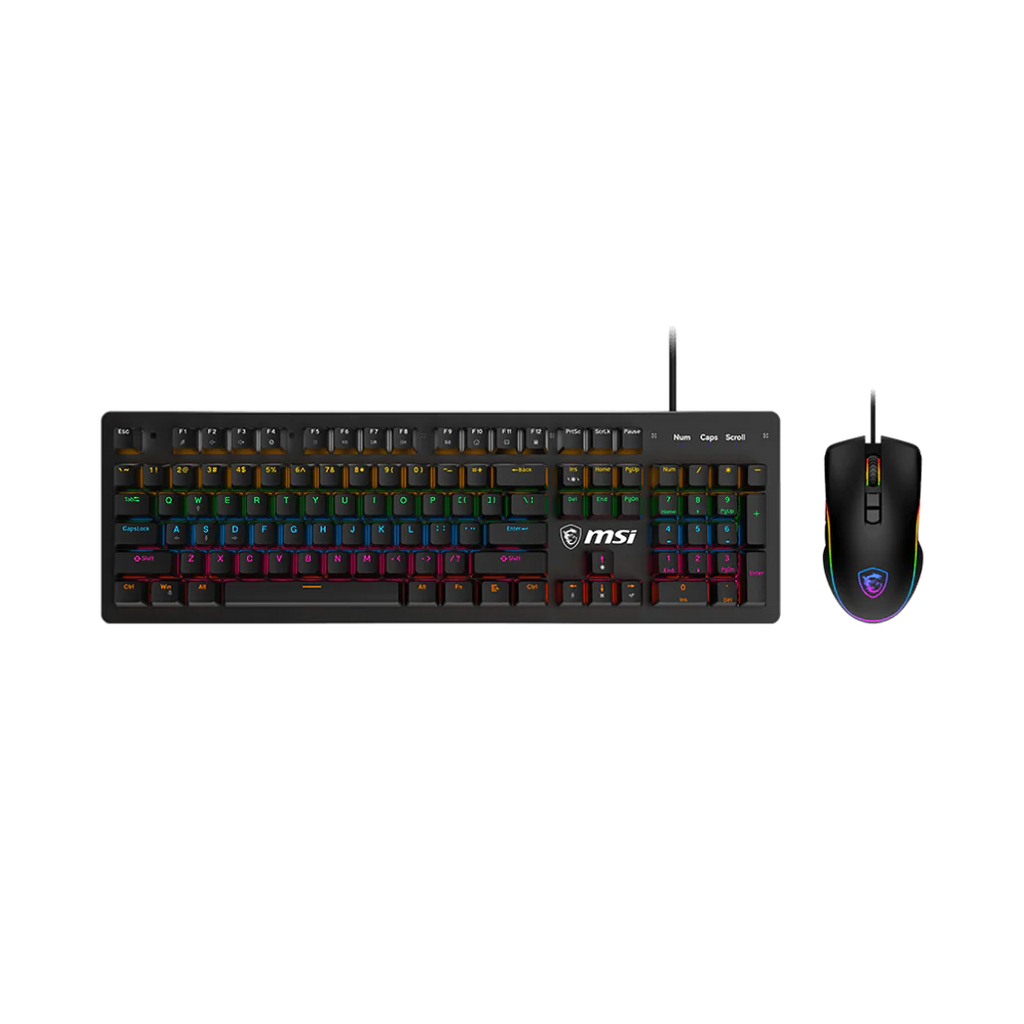 MSI Forge GK300 Gaming Keyboard and Mouse Combo S11-04US20H-HH9