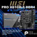 MSI PRO H610M-S DDR4 Motherboard