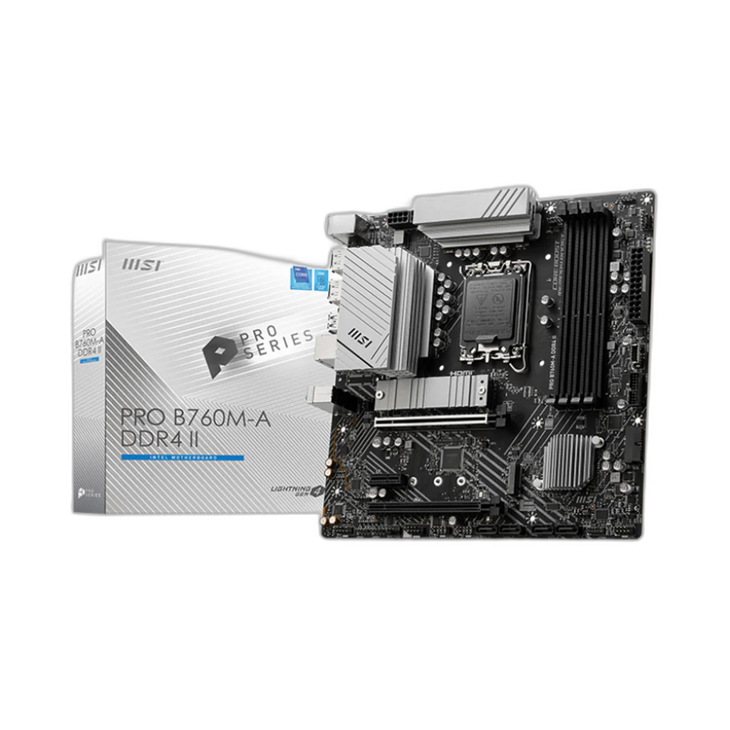 MSI Motherboard Pro B760M-A Wifi DDR4