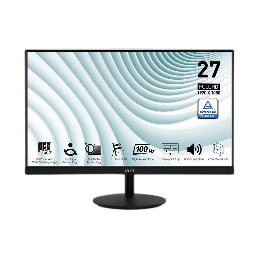 MSI PRO MP271A 27" FHD 100Hz 1ms