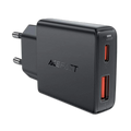 Acefast J3 Multifunctional Travel Set with Retractable Charging Data Cable Black