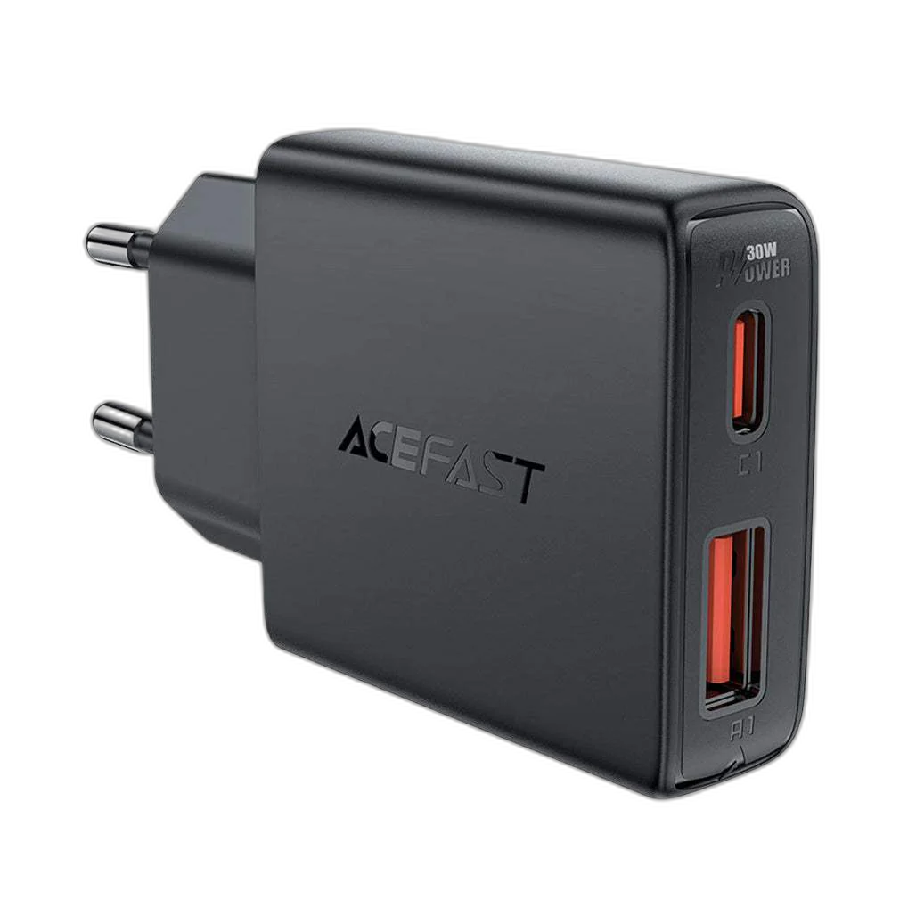 Acefast J3 Multifunctional Travel Set with Retractable Charging Data Cable Black