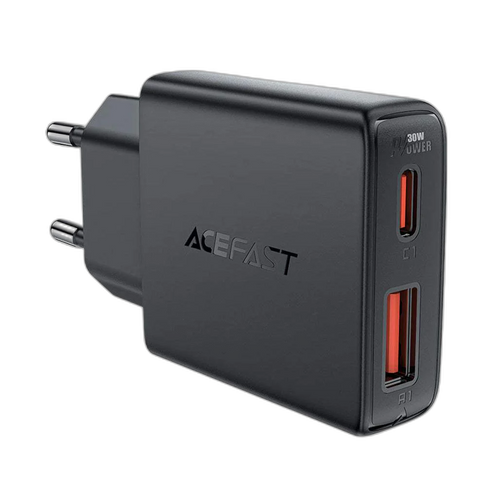 Acefast J3 Multifunctional Travel Set with Retractable Charging Data Cable Black