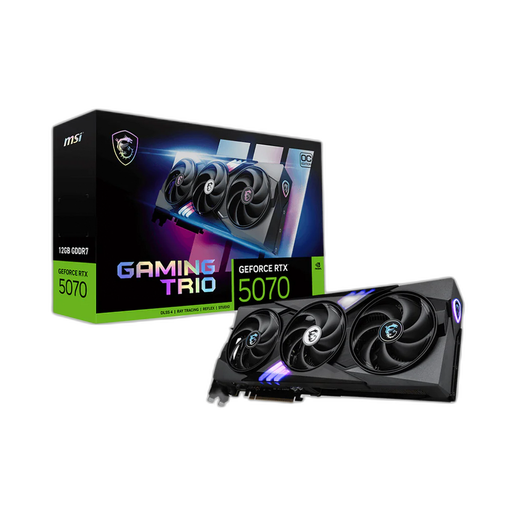 MSI GeForce RTX 5070 12G GAMING TRIO OC