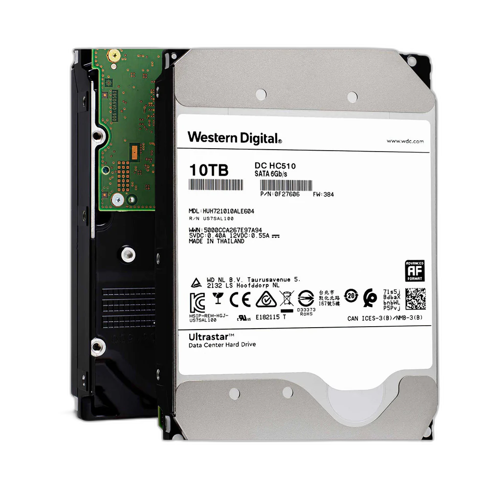 HGST WD Ultrastar 3.5-inch 10TB HDD HUH721010ALE604 For Server
