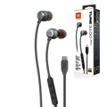 JBL Tune 310C Wired Earphones Black
