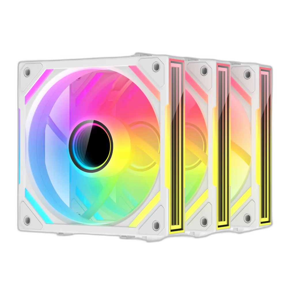 XASTRA FS120W ARGB Triple Pack Computers Fans White
