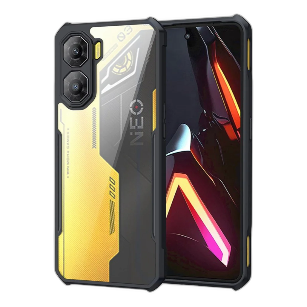 XUNDD For ZTE nubia Neo 3 5G Case Dropproof TPU + Acrylic Clear Back Phone Cover