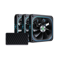 XASTRA Astra FZ120B ARGB Triple Pack Computers Fans Black