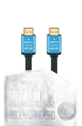 HDMI cable PREMIUM 1.5M 4K 19+1 OD 7.0 UHD/HDR 2.0V – HIGH SPEED