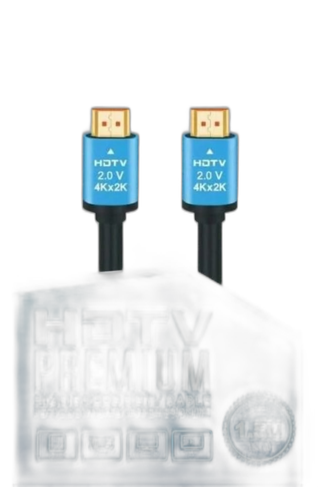HDMI cable PREMIUM 1.5M 4K 19+1 OD 7.0 UHD/HDR 2.0V – HIGH SPEED