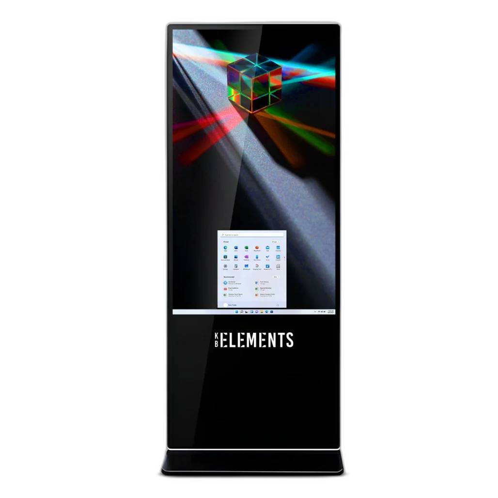 KB ELEMENTS 55" Vertical Smart Interactive Touch Advertising Display
