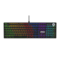 MSI Forge GK320 Wired Gaming Keyboard, Ergonomic floating keycap, BLUE switches