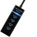 USB 3.0 Hub 303 4 Port With 1.2m Cable , Portable Data Board For Smart Devices , Universal Compatibility , Transfer Speed Up To 5Gbps