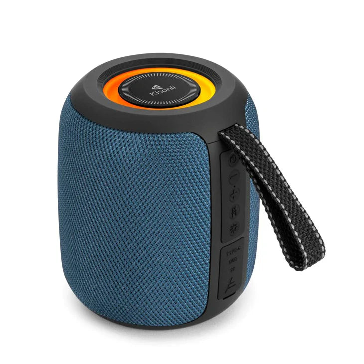 Kisonli Q26 RGB Music Speaker Blue - image 1