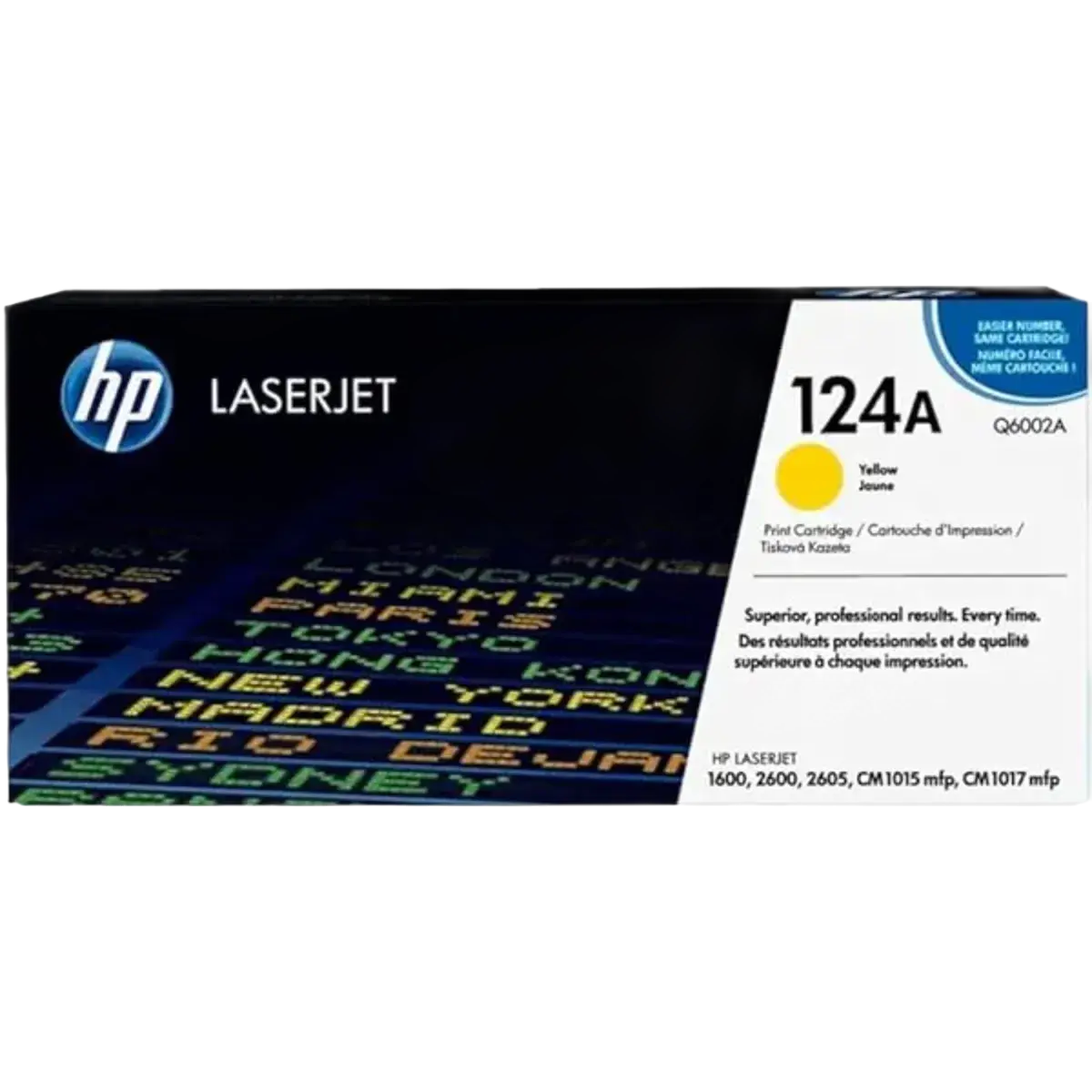 HP 124A Q6002A Original Toner Yellow