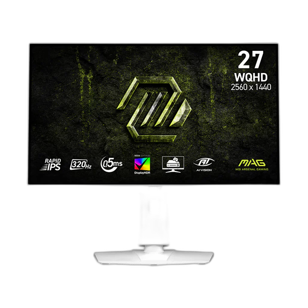 MSI 274QRFW X32 320Hz WQHD Gaming Monitor White