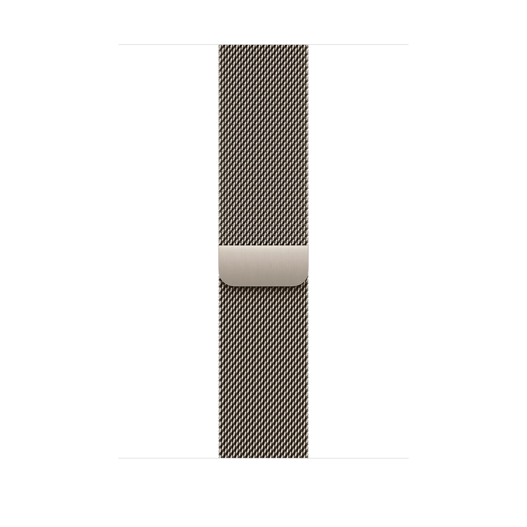 Apple 46mm Natural Milanese Loop - S/M