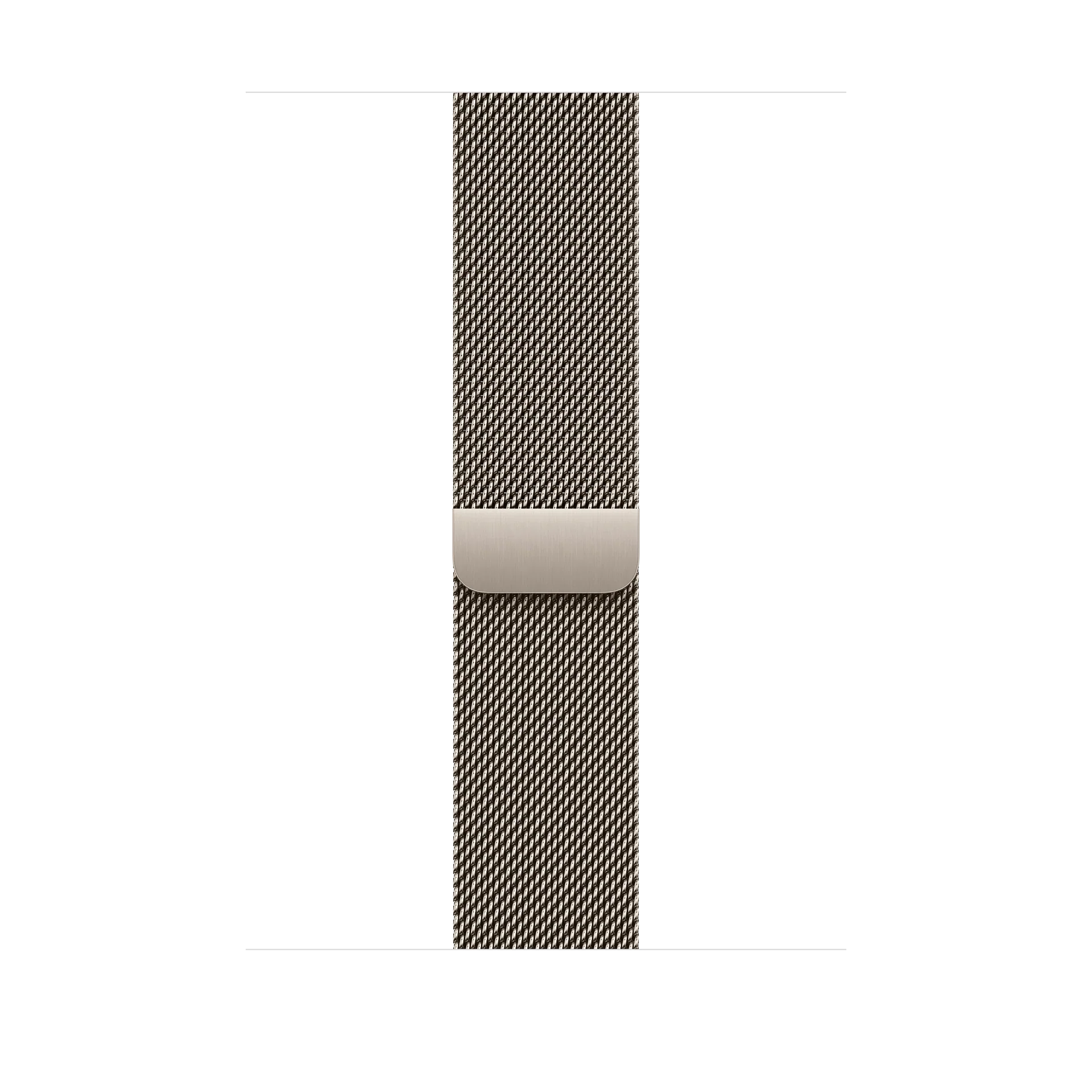 Apple 46mm Natural Milanese Loop - S/M