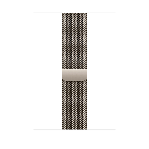 Apple 46mm Natural Milanese Loop - S/M